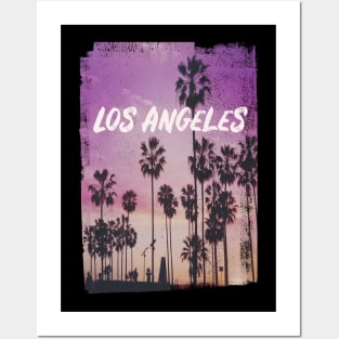 Los Angeles Grunge Design Posters and Art